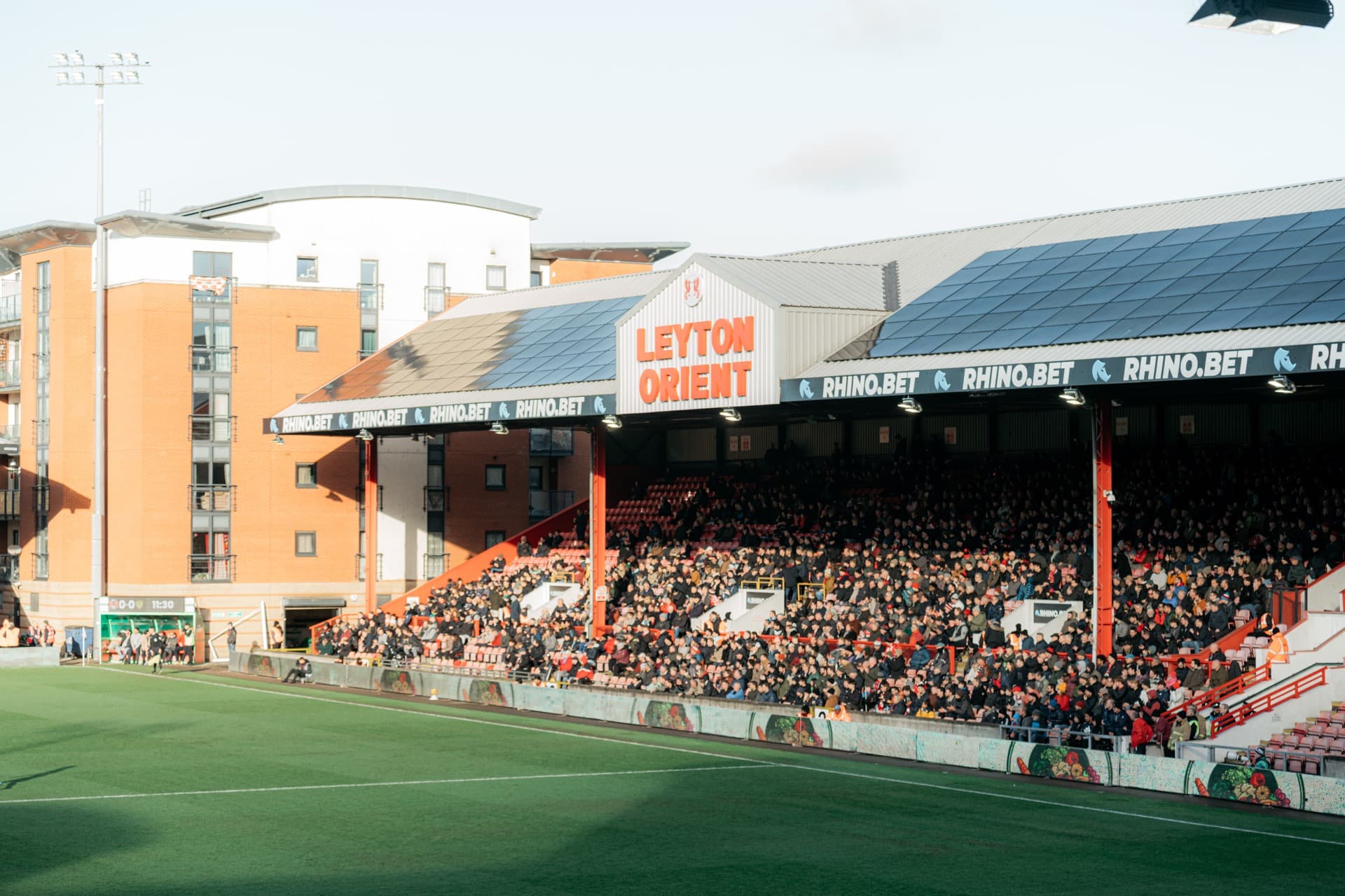 Leyton Orient stands